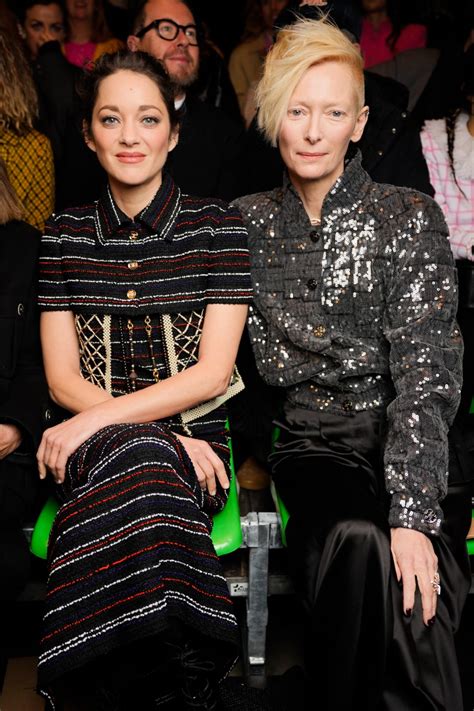 chanel couture fashion show|Chanel fashion show front row.